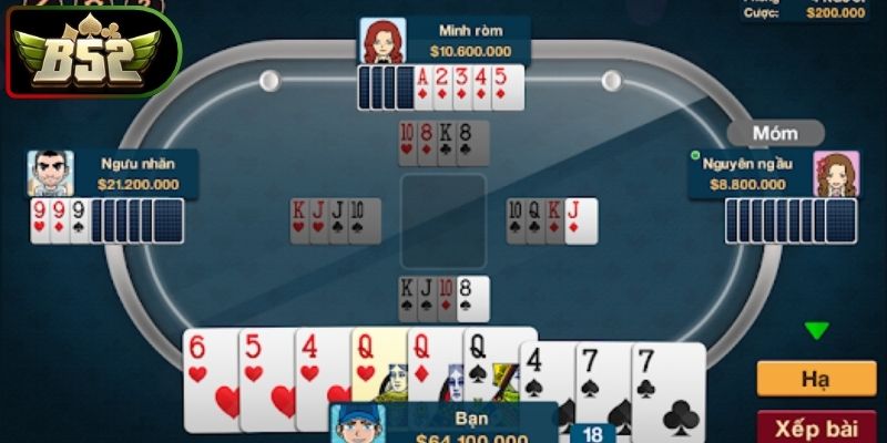 Phỏm B52 - Khám Phá Lối Chơi Hấp Dẫn Và Dễ Tiếp Cận Nhất 1 Game phỏm B52 được săn đón hàng đầu