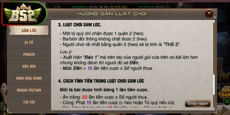 Sâm B52 - Thế Giới Giải Trí Đỉnh Cao Hàng Đầu Châu Á 3 Nắm bắt chiến thuật đối thủ