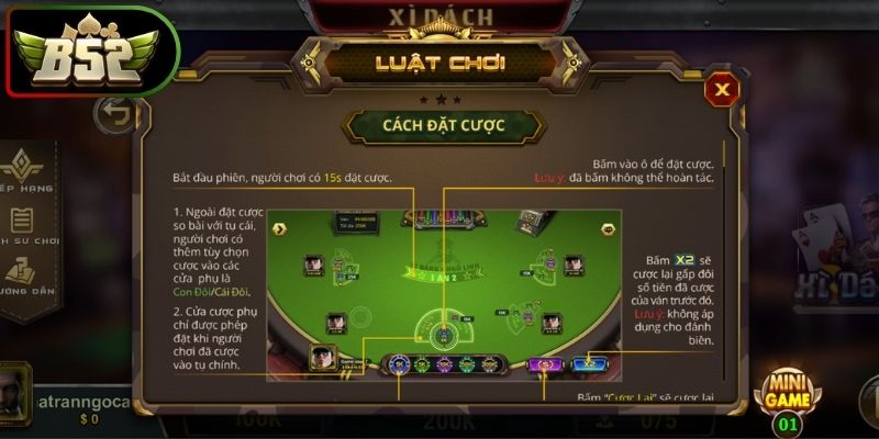 Xì Dách B52 - Điểm Đến Lý Tưởng Cho Các Tín Đồ Game Bài 2 Các trường hợp bài đặc biệt